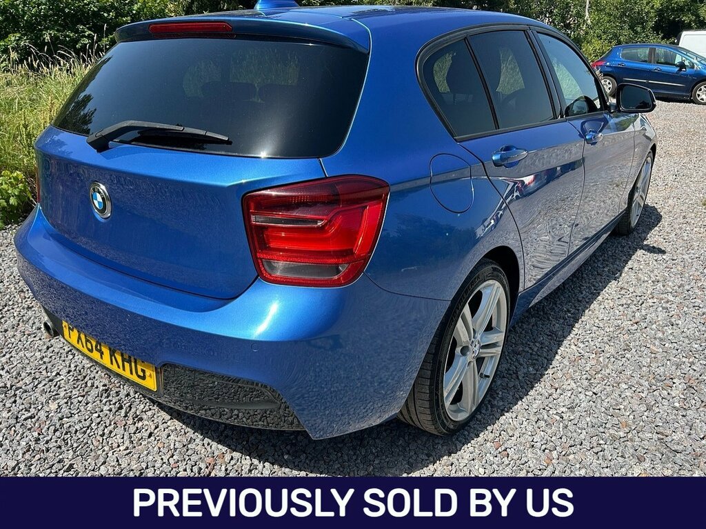 BMW 1 Series 116D M Sport Blue #4