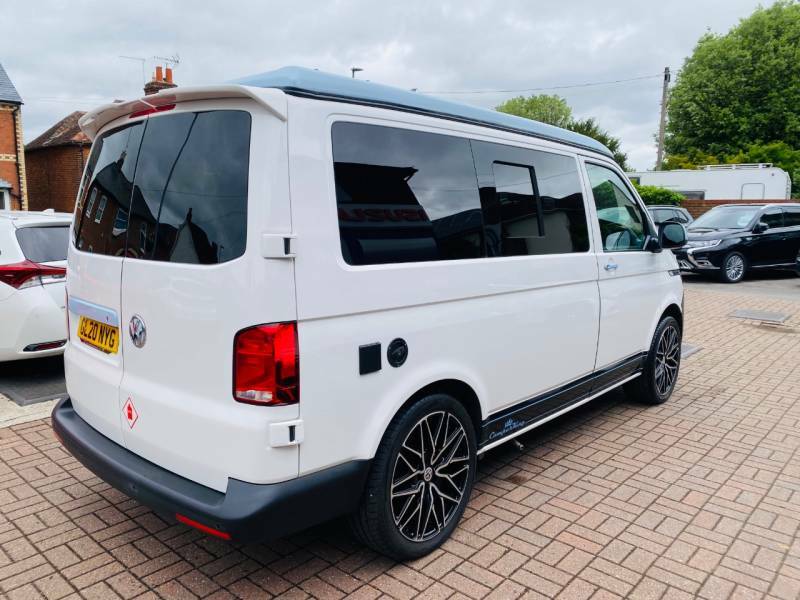 Volkswagen Campervan 2020 Vw Transporter T6.1 Swb Camper King St Tropez White #5