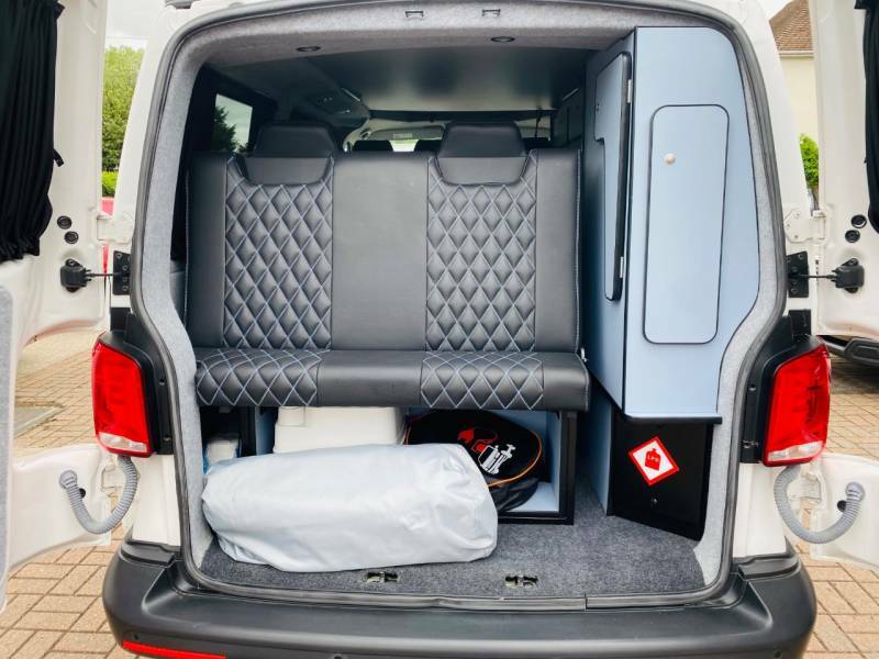 Volkswagen Campervan Panel Van T6.1 4 Berth Campervan Conversion 2020 White #27
