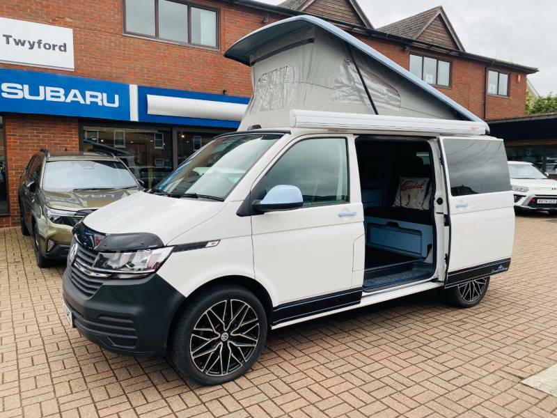 Volkswagen Campervan 2020 Vw Transporter T6.1 Swb Camper King St Tropez White