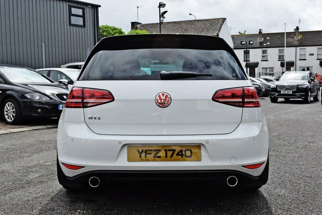 Volkswagen Golf 2.0 Tsi Bluemotion Tech Gti Hatchback D YFZ1740 White #5
