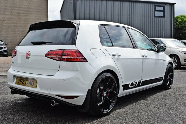 Volkswagen Golf 2.0 Tsi Bluemotion Tech Gti Hatchback D YFZ1740 White #4