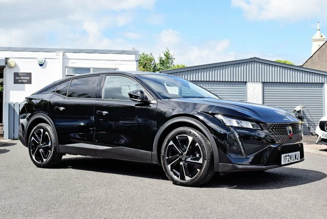 Peugeot 408 1.2 Puretech Allure Fastback Eat Euro 6 YF24LWJ Black #3