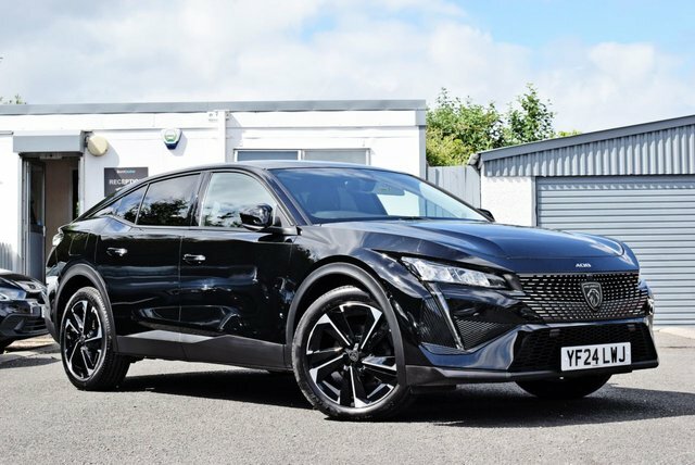 Peugeot 408 1.2 Puretech Allure Fastback Eat Euro 6 YF24LWJ Black #2