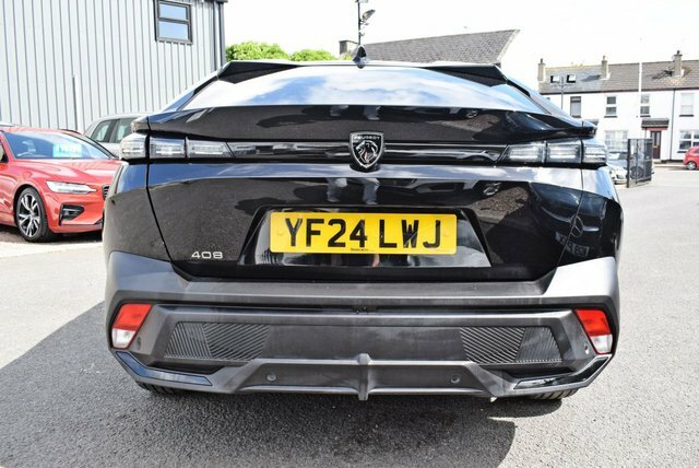 Peugeot 408 1.2 Puretech Allure Fastback Eat Euro 6 YF24LWJ Black #5