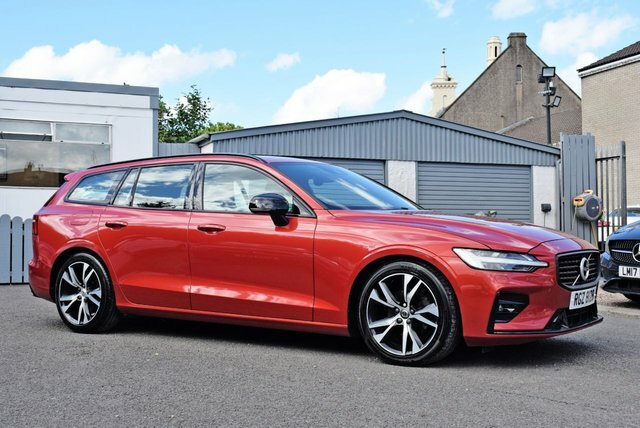 Volvo V60 2.0 D4 R-design Estate Euro 6 S S Red #3