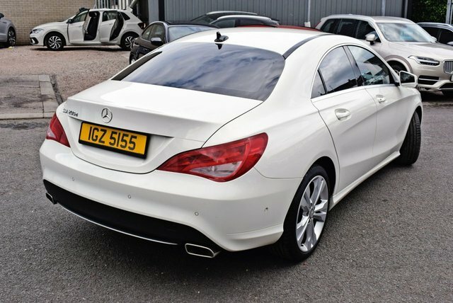 Mercedes-Benz CLA Class 2.1 Cla200d Sport Coupe 7G-dct Euro 6 White #4
