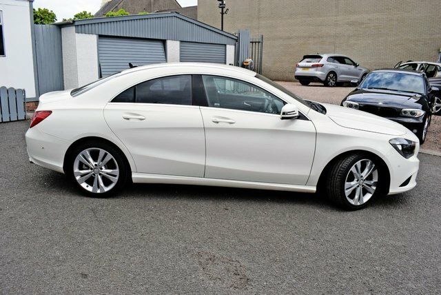 Mercedes-Benz CLA Class 2.1 Cla200d Sport Coupe 7G-dct Euro 6 White #3