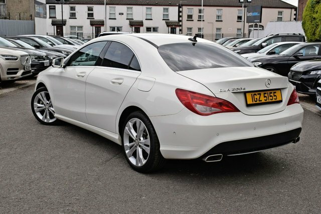 Mercedes-Benz CLA Class 2.1 Cla200d Sport Coupe 7G-dct Euro 6 White #6