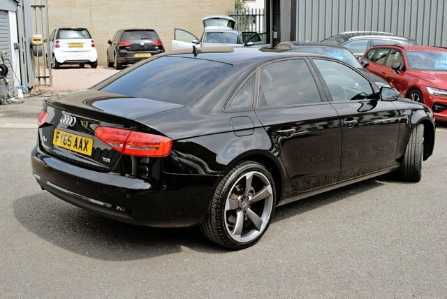 Audi A4 2.0 Tdi Se Technik Saloon Multitronic E Black #4