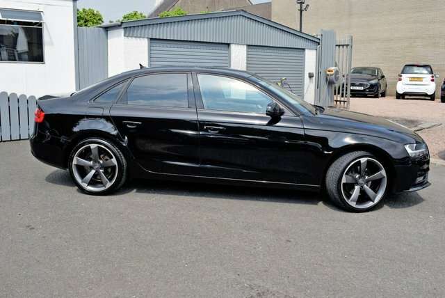 Audi A4 2.0 Tdi Se Technik Saloon Multitronic E Black #3