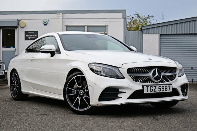 Mercedes-Benz C Class 2.0 C300 Amg Line Premium Coupe G-tro Black