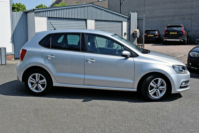 Volkswagen Polo 1.2 Tsi Bluemotion Tech Match Hatchback YJZ5235 Silver #3