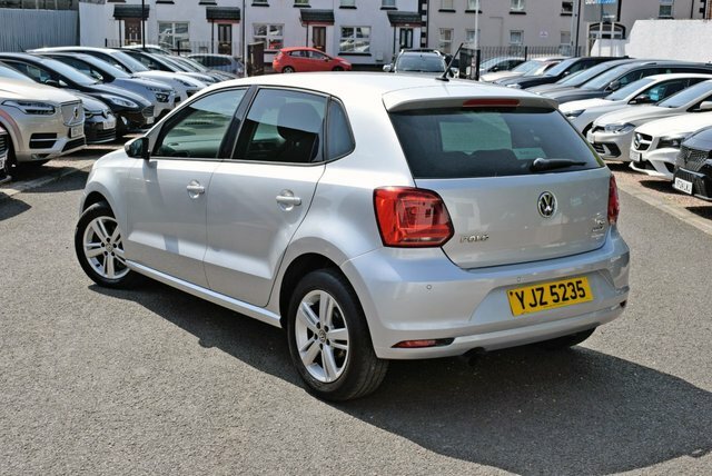 Volkswagen Polo 1.2 Tsi Bluemotion Tech Match Hatchback YJZ5235 Silver #6
