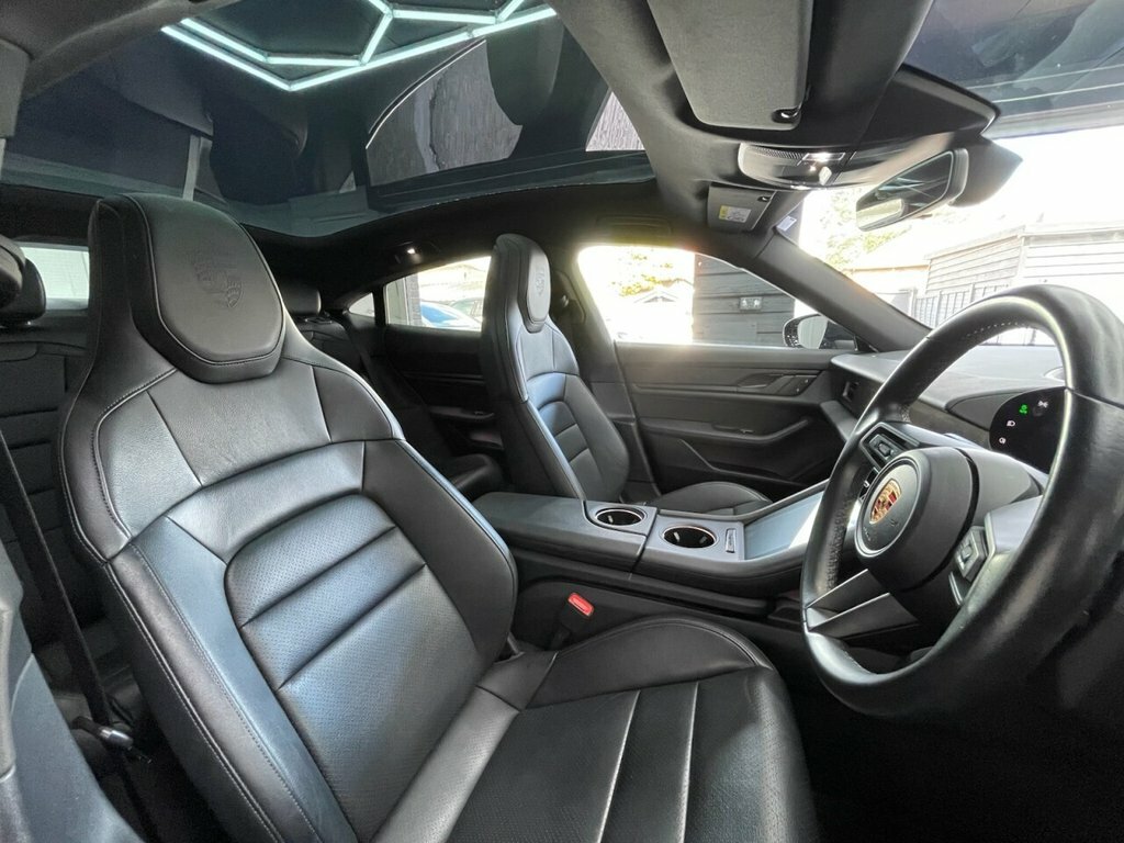 Porsche Taycan Saloon CK23DFV Black #5
