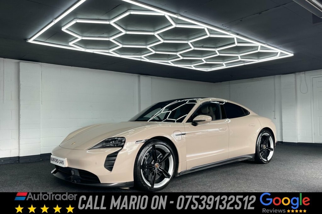 Porsche Taycan Saloon Beige