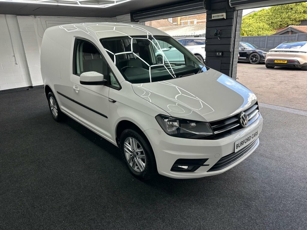 Volkswagen Caddy 2.0 Tdi Bluemotion Tech Startline Van White #16