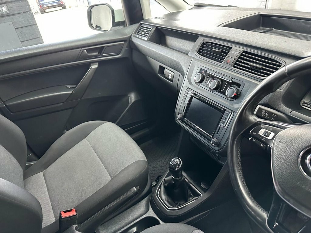 Volkswagen Caddy 2.0 Tdi Bluemotion Tech Startline Van White #12