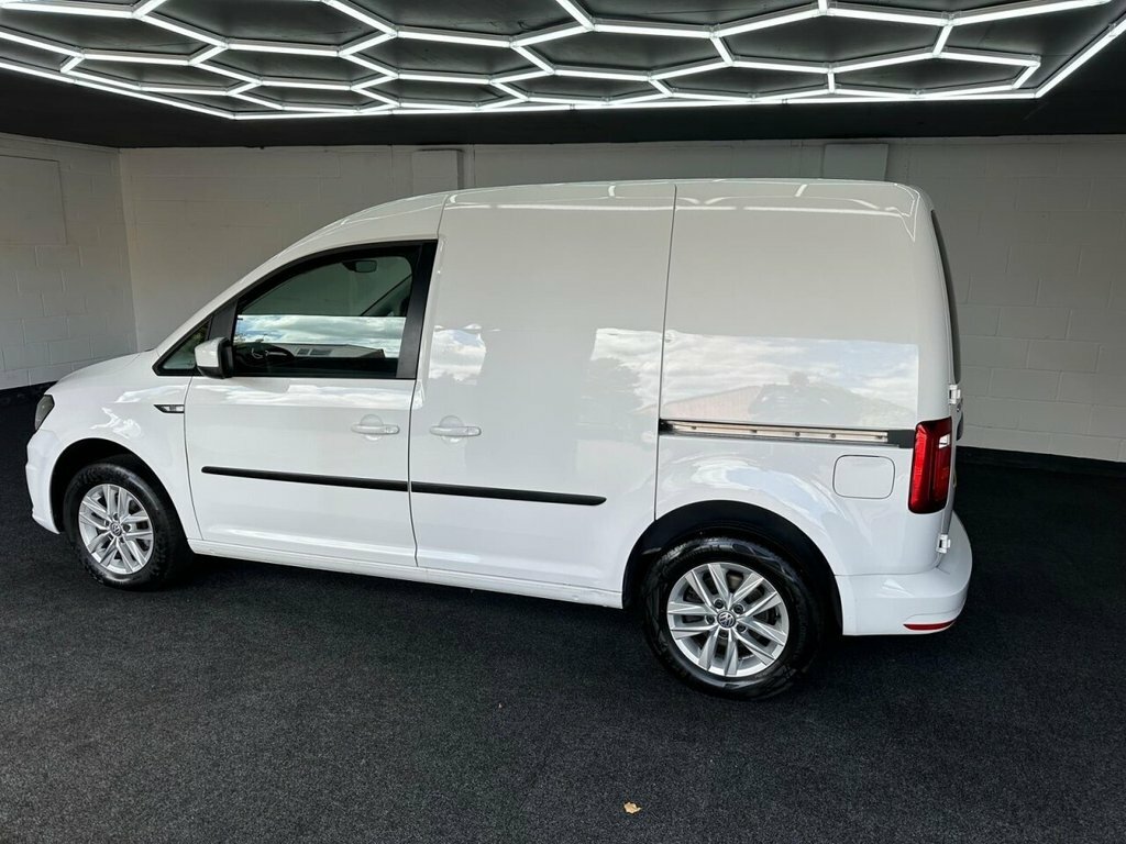 Volkswagen Caddy 2.0 Tdi Bluemotion Tech Startline Van White #8