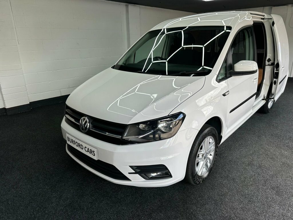 Volkswagen Caddy 2.0 Tdi Bluemotion Tech Startline Van White #9