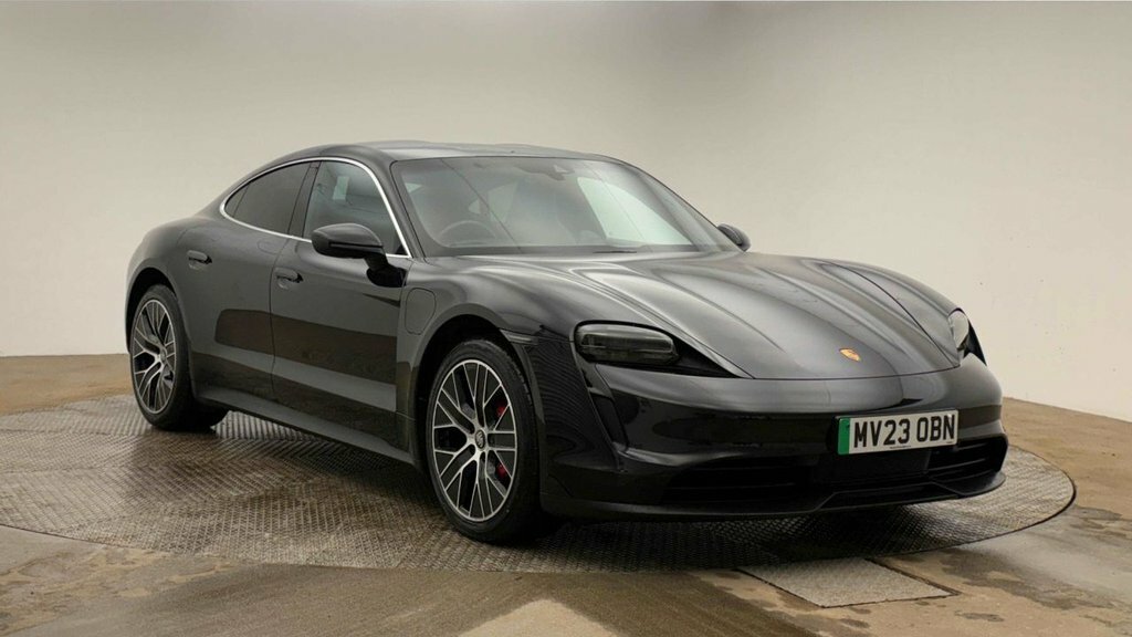 Porsche Taycan Saloon Black