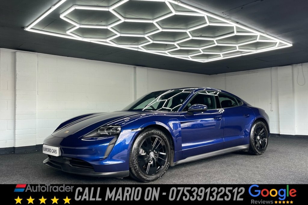 Porsche Taycan Saloon Blue