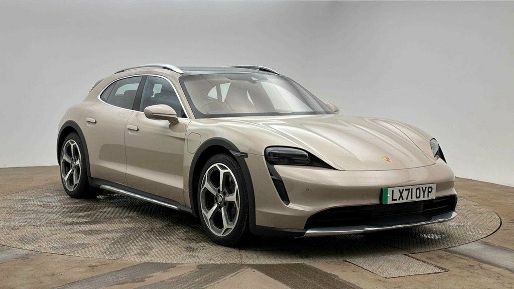 Porsche Taycan Estate Beige
