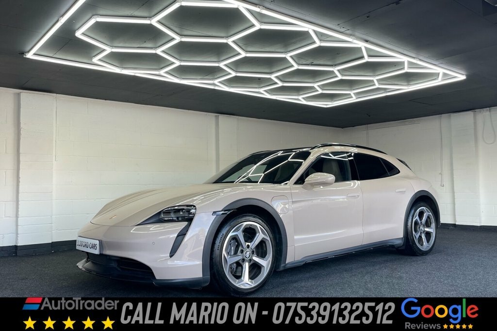 Porsche Taycan Estate LX71OYP Beige