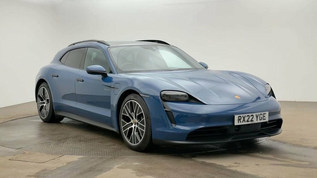 Porsche Taycan Estate Blue