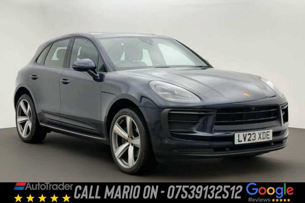 Porsche Macan Suv Blue