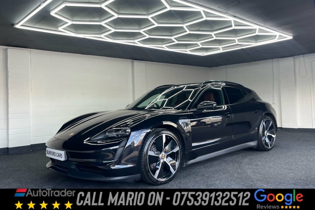 Porsche Taycan Estate VN72SYC Black