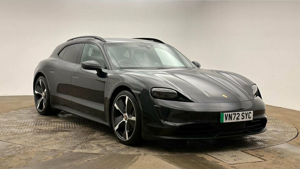 Porsche Taycan Estate Black