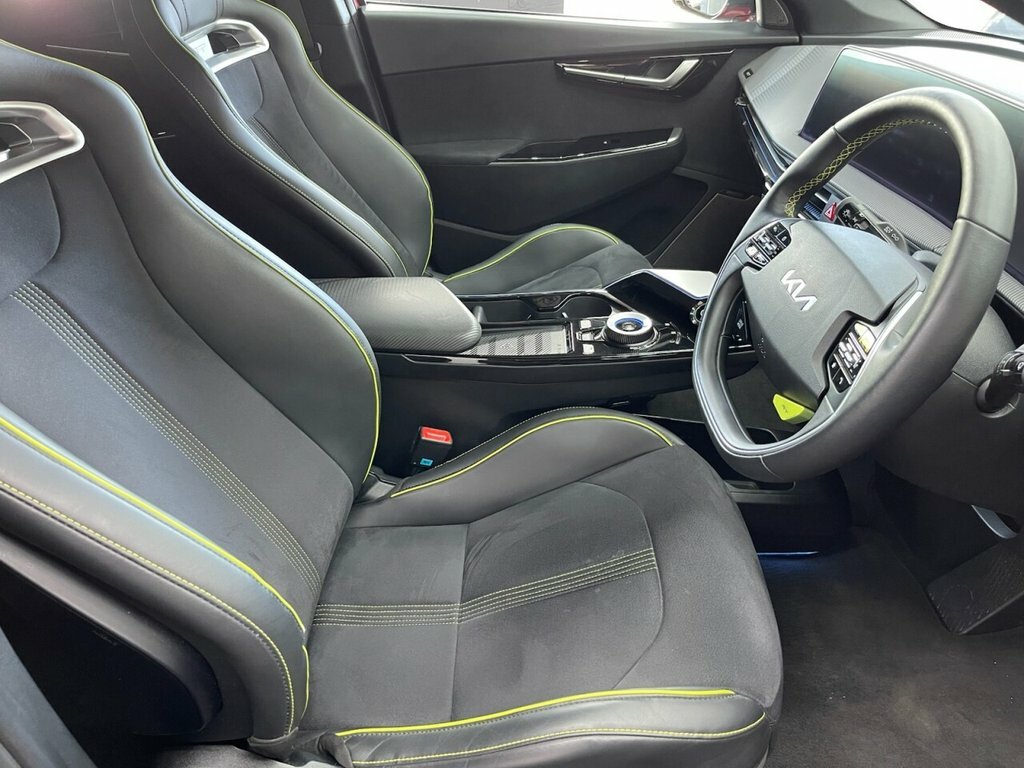 Kia EV6 Hatchback Red #4