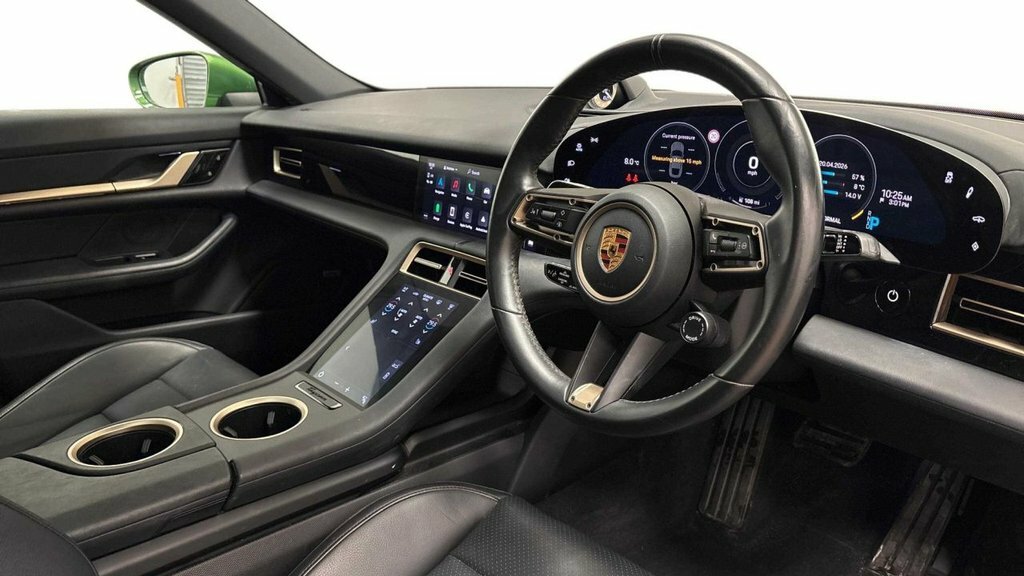 Porsche Taycan Saloon Green #3