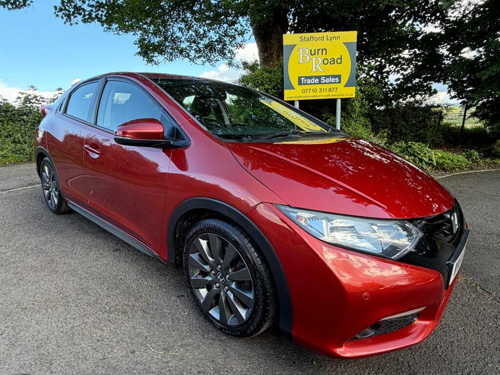 Honda Civic 1.8 I-vtec Se Plus Euro 5 S S Red