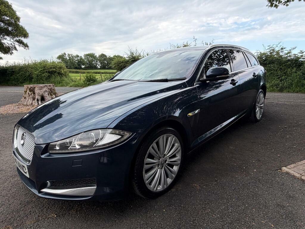 Jaguar XF 2.2D Premium Luxury Sportbrake Euro 5 S S Blue #2