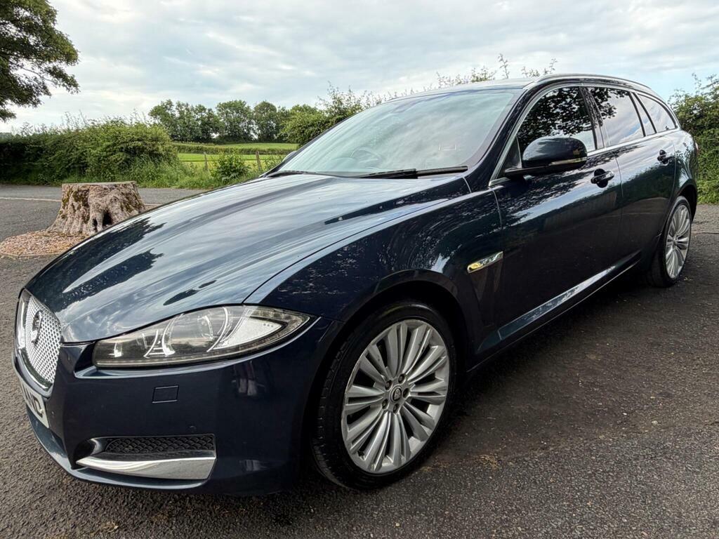 Jaguar XF 2.2D Premium Luxury Sportbrake Euro 5 S S Blue #5