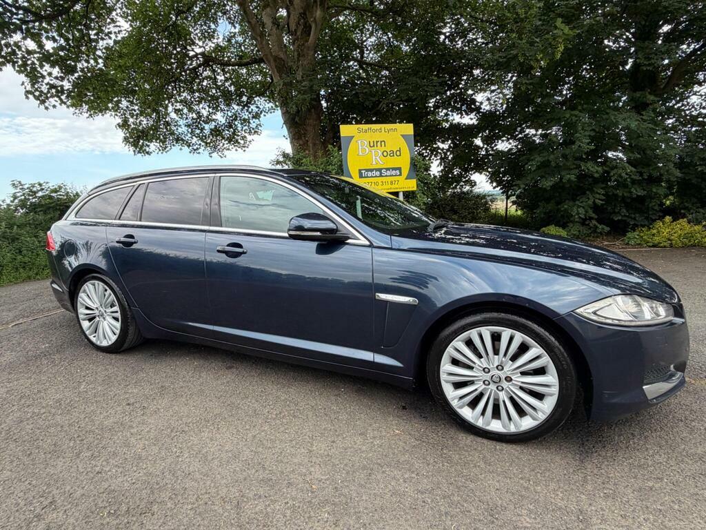 Jaguar XF 2.2D Premium Luxury Sportbrake Euro 5 S S Blue #4