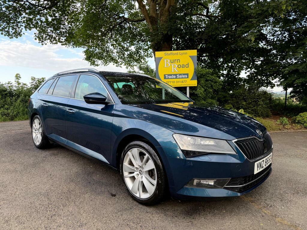 Skoda Superb 2.0 Tdi Se L Executive Euro 6 S S Blue