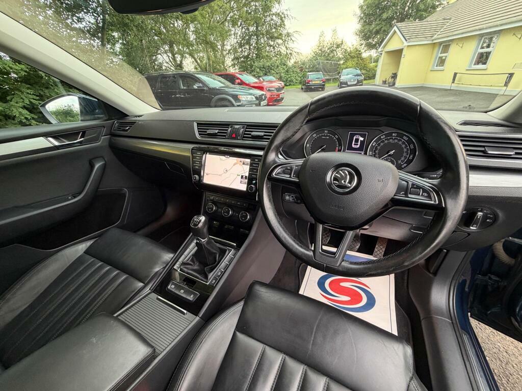 Skoda Superb 2.0 Tdi Se L Executive Euro 6 S S Blue #6