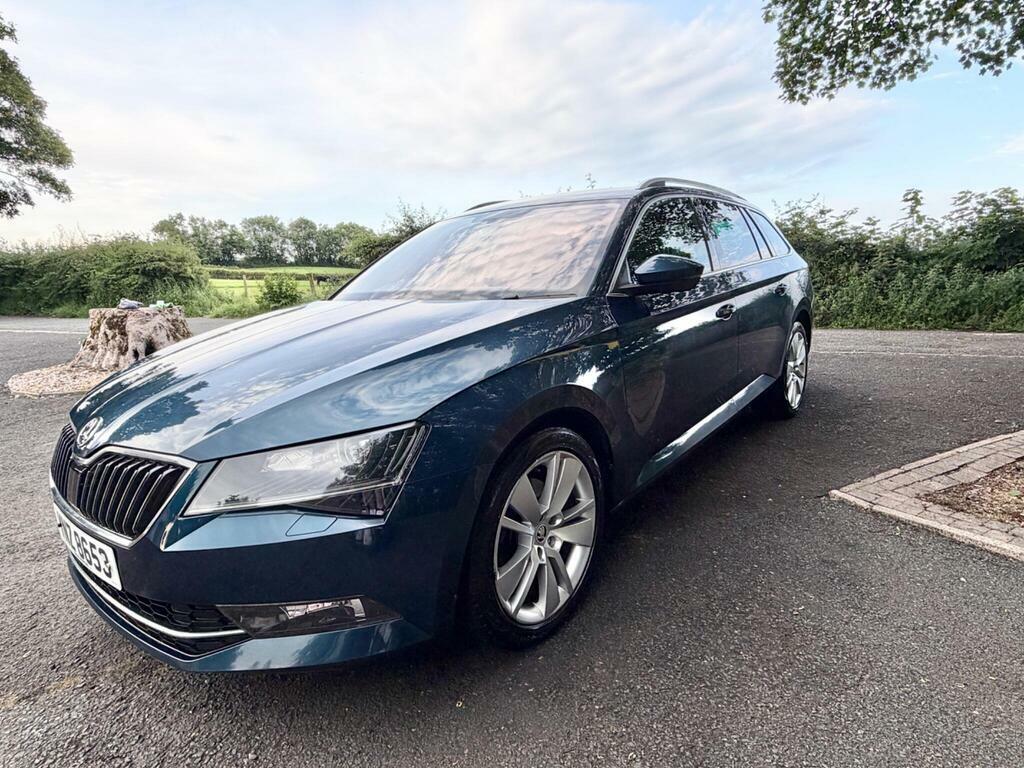 Skoda Superb 2.0 Tdi Se L Executive Euro 6 S S Blue #3