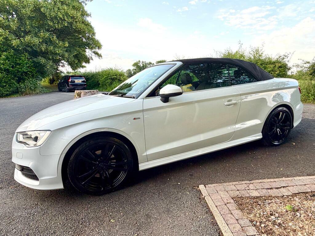 Audi A3 Cabriolet 2.0 Tdi S Line Convertible Euro Blue #8