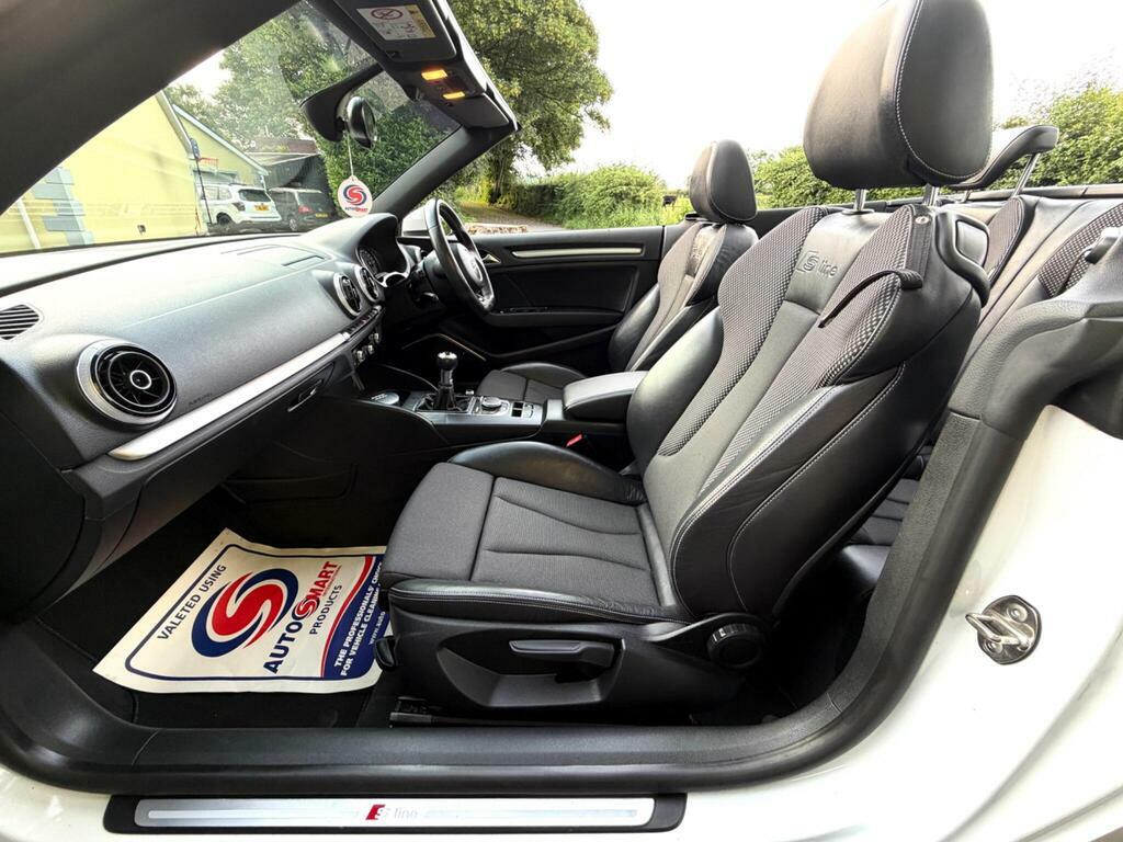 Audi A3 Cabriolet 2.0 Tdi S Line Convertible Euro Blue #11