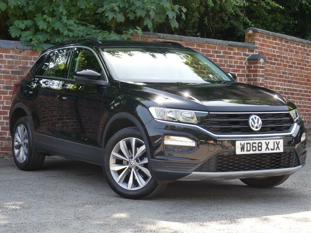 Volkswagen T-Roc Volkswagen T-roc 6819 1.0 Tsi Se 115Ps WD68XJX Black