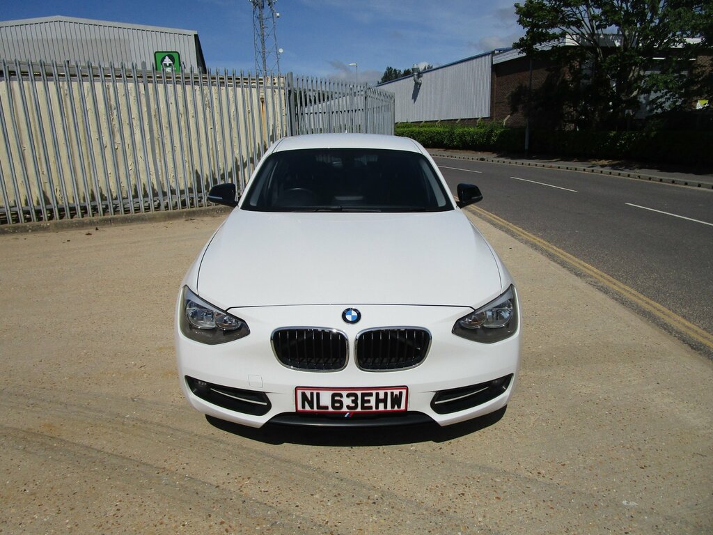 BMW 1 Series 2.0 120D Sport Hatchback Xdrive White #5