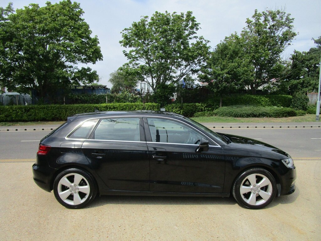 Audi A3 2.0 Tdi Sport Sportback Euro 6 FD65BZR Black #6
