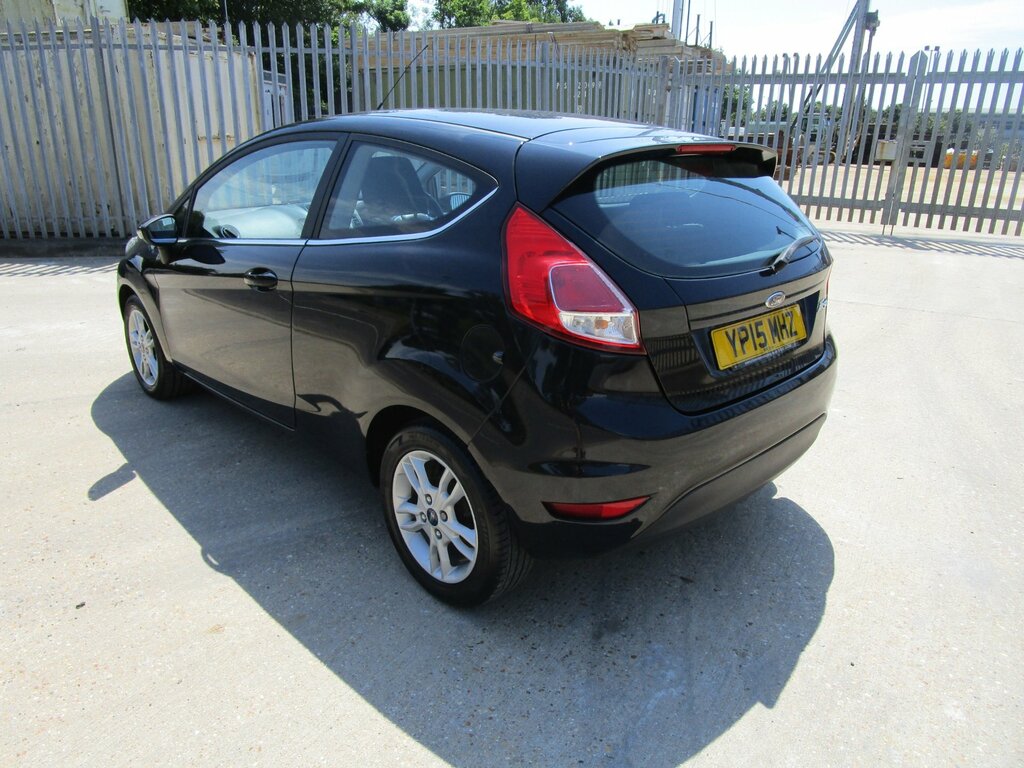 Ford Fiesta 1.25 Zetec Hatchback Euro 6 82 Black #4