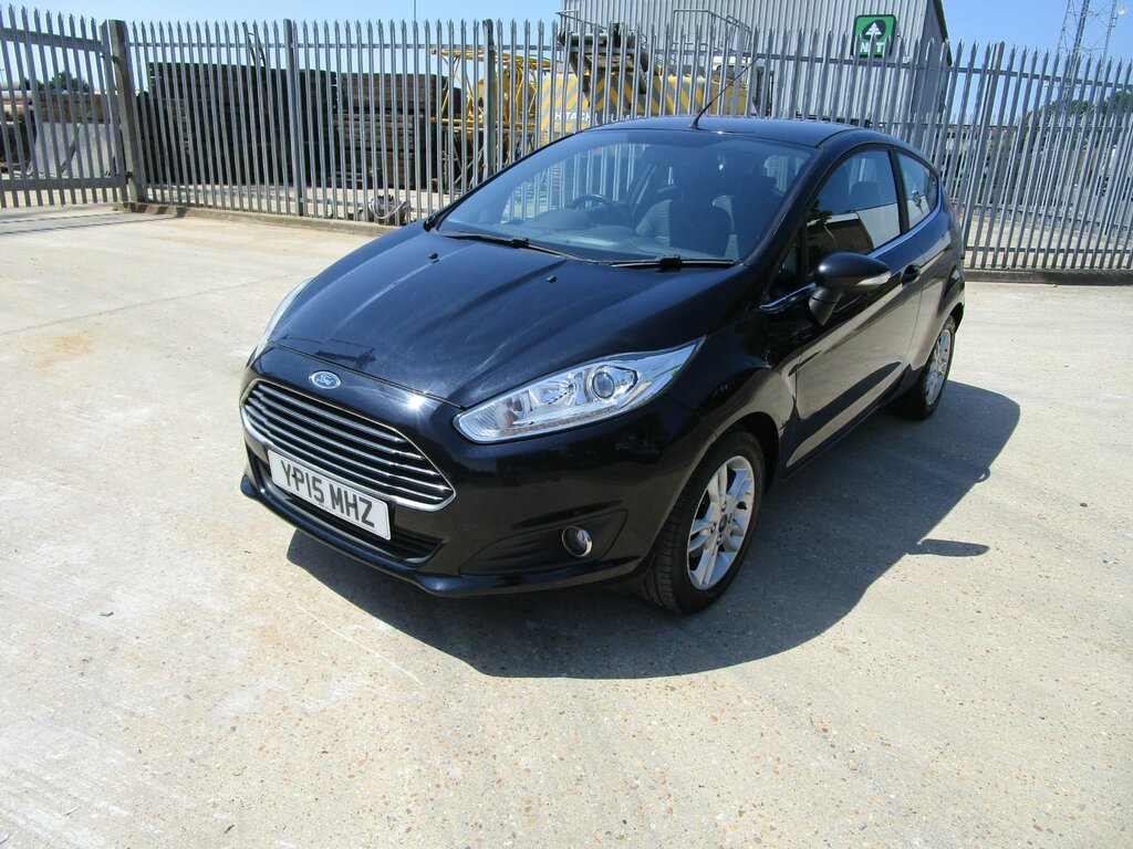 Ford Fiesta 1.25 Zetec Hatchback Euro 6 82 Black #3