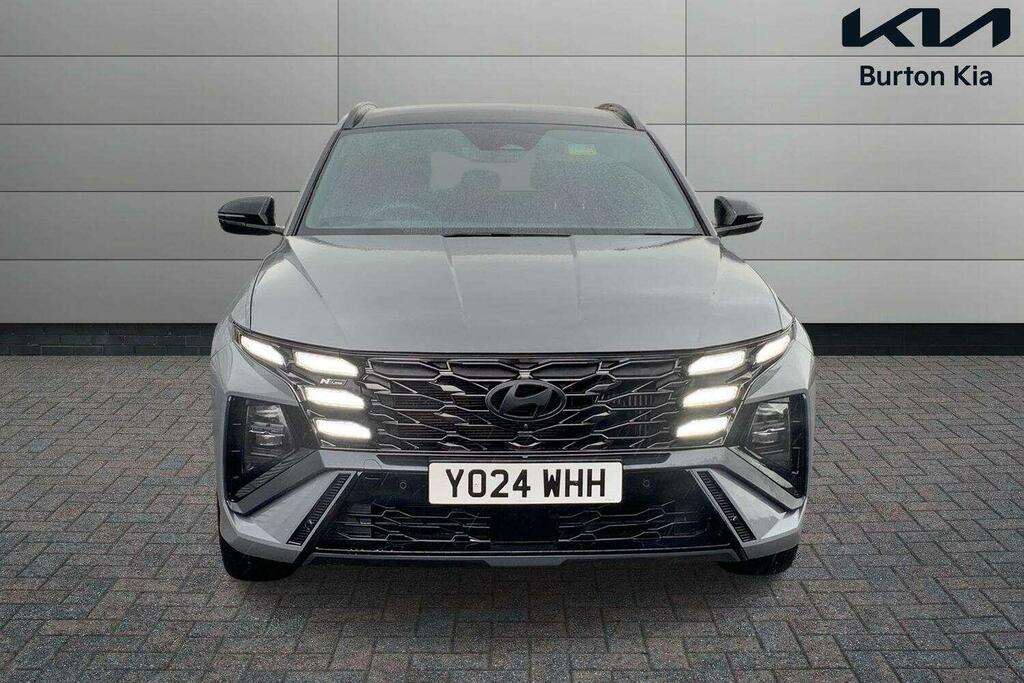 Hyundai Tucson 1.6 T-gdi N Line S Suv Hybrid Euro YO24WHH Grey #5