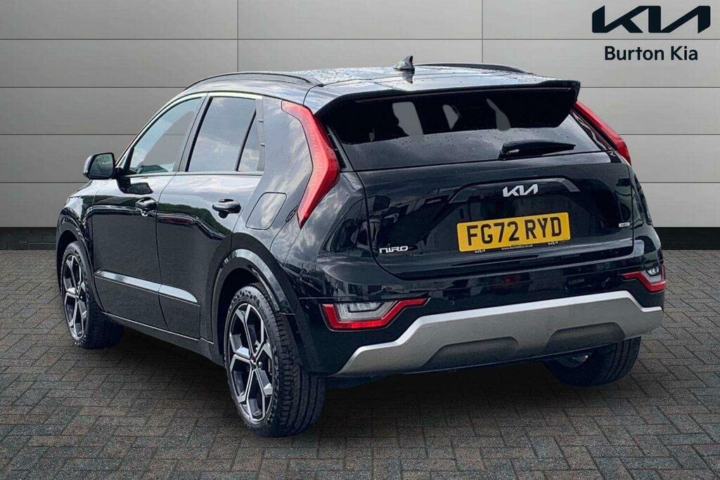 Kia Niro 1.6H Gdi 3 Suv Hybrid Dct Euro 6 Ss FG72RYD Black #2